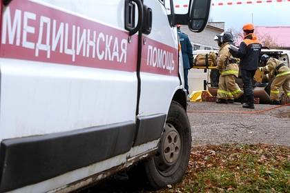 В жилом доме в российском городе взорвался газ и рухнул потолок
