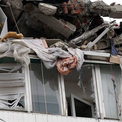 Четыре квартиры повреждены в результате взрыва газа в жилом доме в Уфе