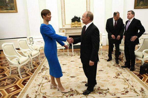 Пресс-служба: Путин всё же поздравил президента Эстонии с Новым Годом