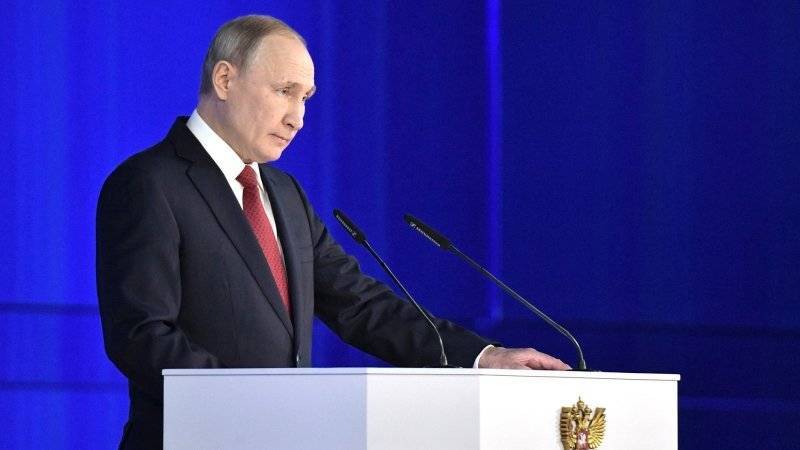Послание Путина Федеральному собранию продлилось один час 12 минут