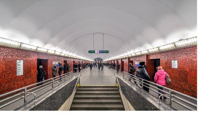 Вестибюль станции метро "Маяковская" закроется на капитальный ремонт в мае