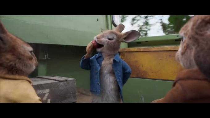 Вышел новый трейлер мультфильма "Кролик Питер 2"