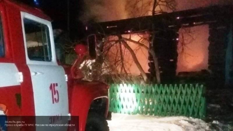 Двое детей погибли из-за пожара в частном доме в Иркутской области