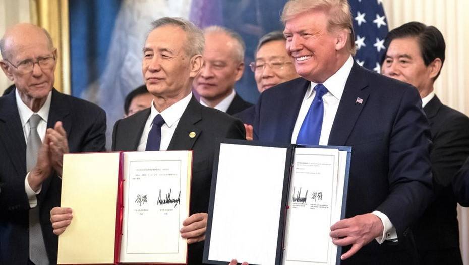 "Принесет пользу всему миру": США и Китай обсуждают вторую фазу торгового соглашения