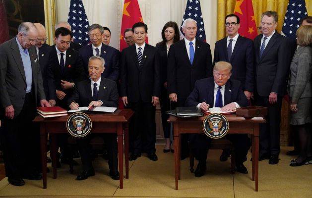 Сделка первого этапа: Пекин и Вашингтон подписали документ про уступки КНР