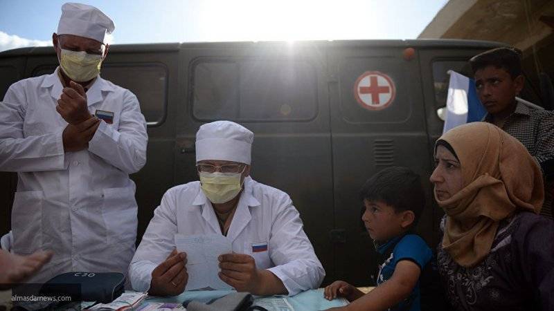 Военный эксперт Дандыкин: жители Сирии испытывают огромную благодарность к медикам из РФ