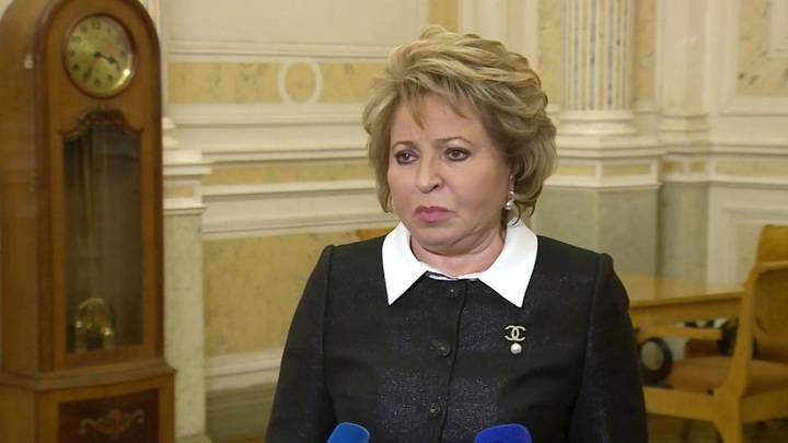Матвиенко назвала возможные сроки принятия поправок в Конституцию