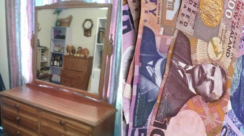 Мужчина нашел тысячи долларов в подержанном комоде и вернул деньги владельцу, сказав, что хочет быть примером для своих детей