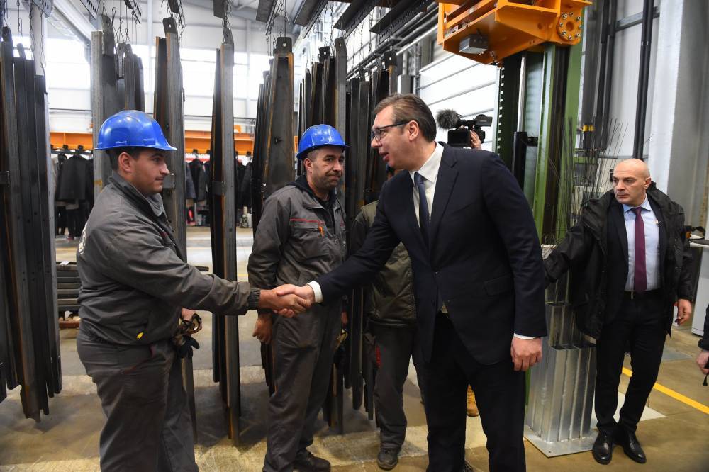 В Сербии открыли новый завод – будут торговать с Западом и Россией