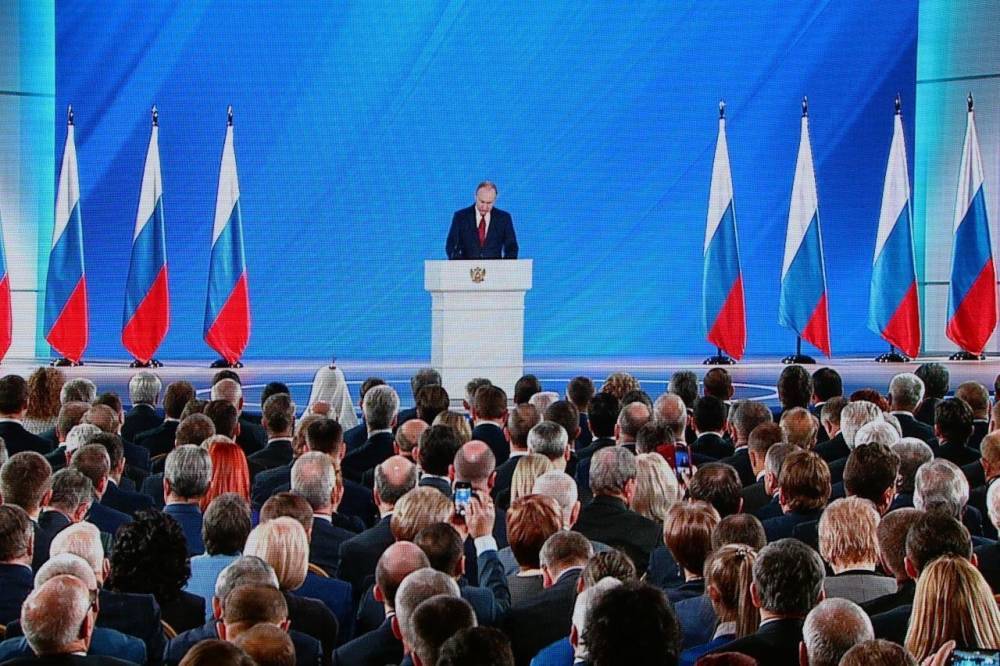 ВЦИОМ рассказал о положительном одобрении россиян послания Путина