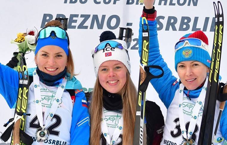 Россиянка Сливко завоевала серебро в спринте на этапе Кубка IBU
