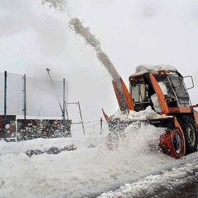 Дорога в Курагинском районе Красноярского края расчищена от снега