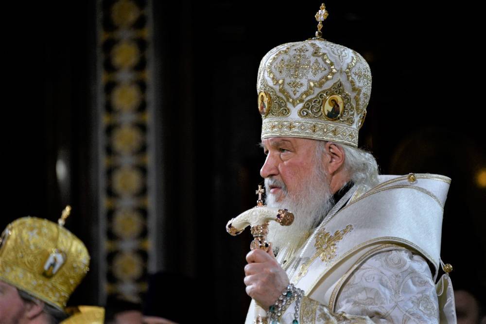 Патриарх Кирилл в Крещенский сочельник совершил чин великого освящения воды