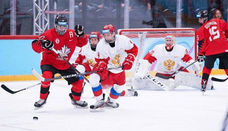 Сборная России по хоккею обыграла Канаду на юношеских Олимпийских играх