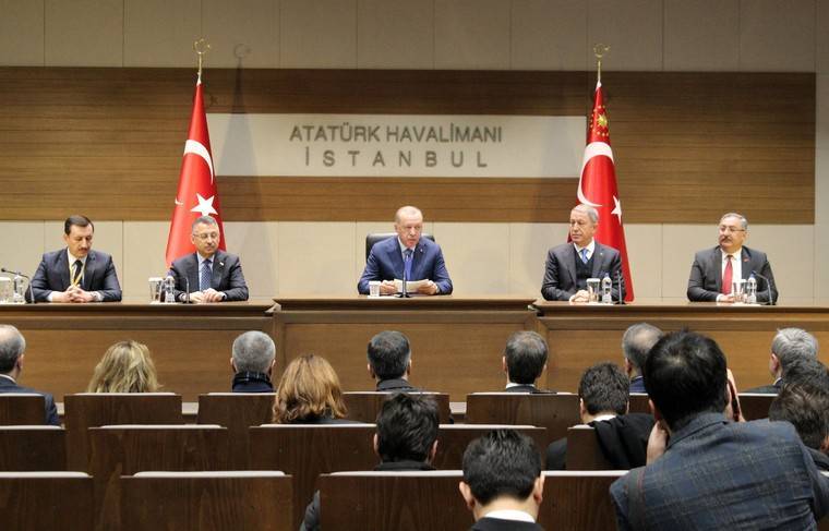 Эрдоган призвал положить конец «агрессивному поведению» Хафтара
