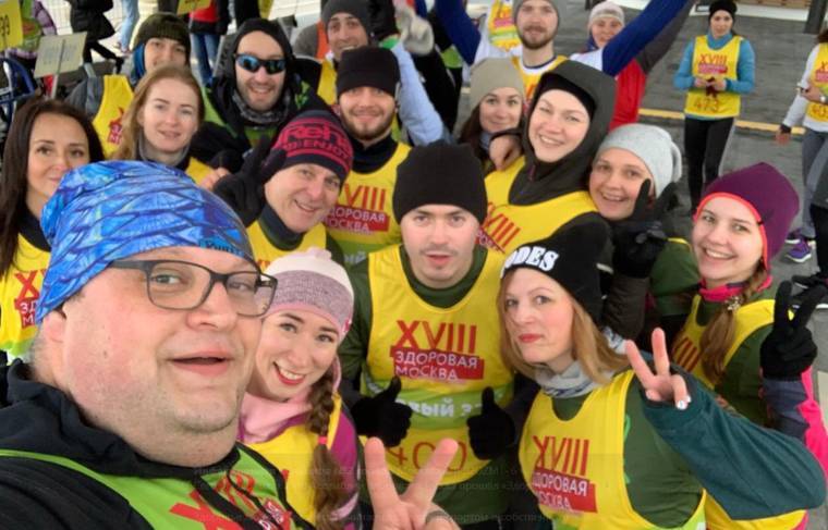 В зимнем забеге не ВДНХ приняли участие свыше 400 человек - news.ru - Москва - респ. Саха