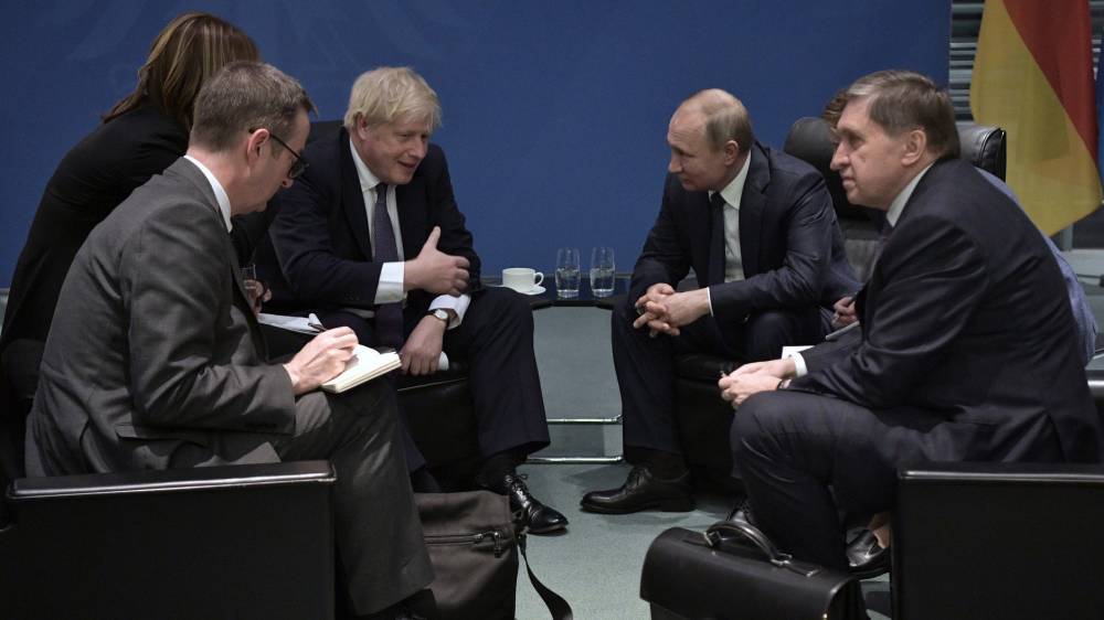 Джонсон считает, что Россия и Британия отвечают за урегулирование ситуации в Ливии