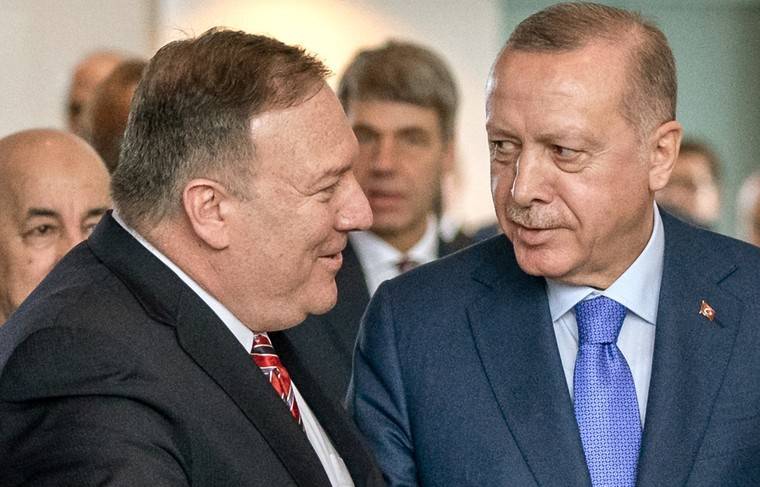 Помпео и Эрдоган покинули конференцию по Ливии в Берлине