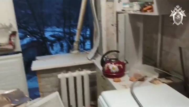 Появилось видео с места взрыва газа в жилом доме в Твери
