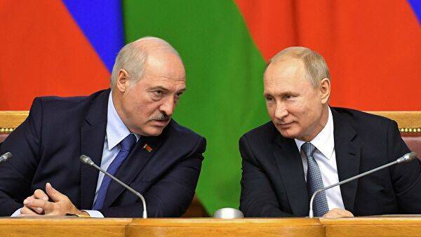 Путин и Лукашенко обсудили поставку газа и нефти Белоруссии