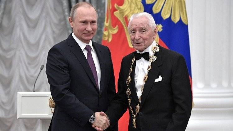 Путин поздравил с 93-летием балетмейстера Юрия Григоровича