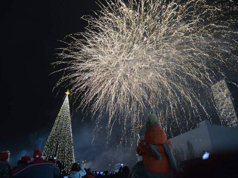 В новогодних гуляниях по всей России приняли участие 6,5 млн человек
