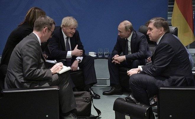 Путин встретился с главой Еврокомиссии и премьером Великобритании