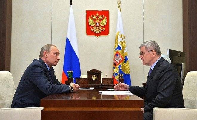 Путин предложил освободить Юрия Чайку от поста генпрокурора