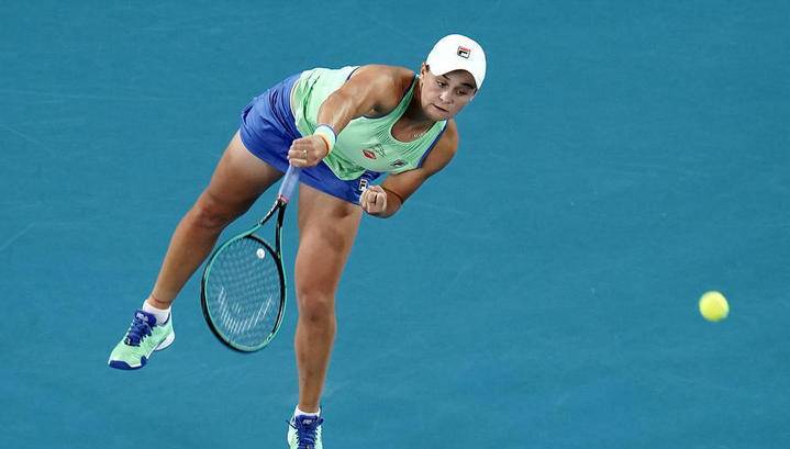 Эшли Барти переиграла Лесю Цуренко в первом круге Australian Open