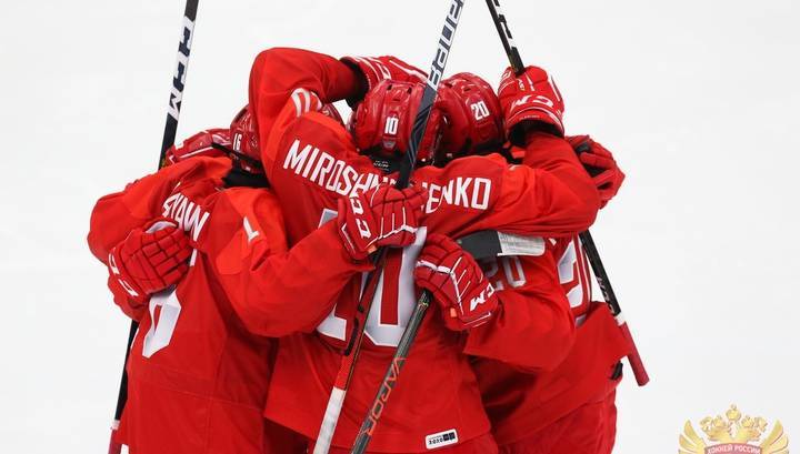 Российские хоккеисты разгромили датчан и вышли в полуфинал юношеских Олимпийских игр