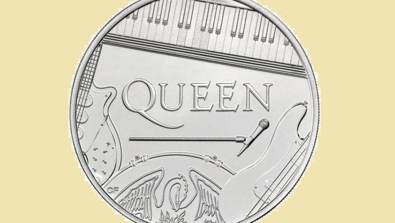 В Великобритании выпустили памятную монету в честь рок-группы Queen