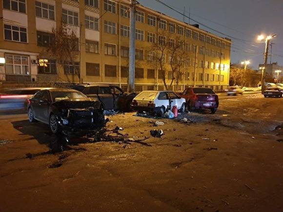 71-летний водитель спровоцировал массовое ДТП в Челябинске