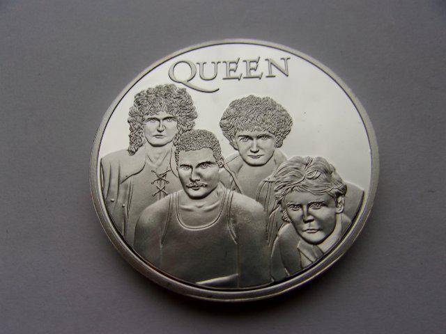 Изображение группы Queen украсило коллекционную монету