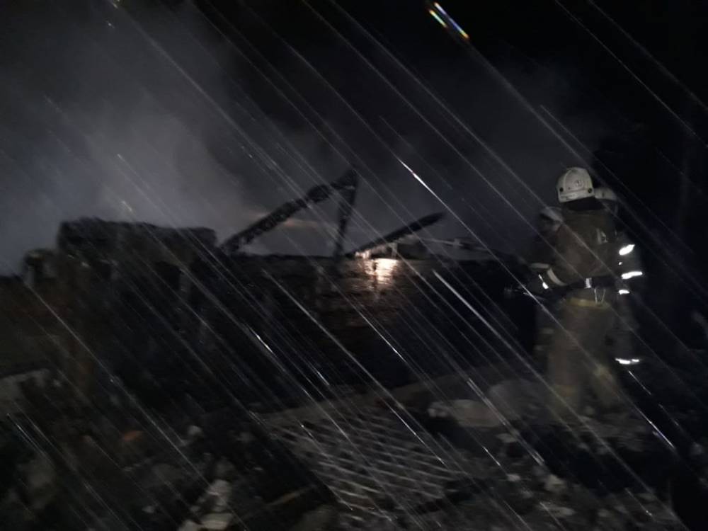 Названа основная версия пожара с 11 погибшими в доме под Томском