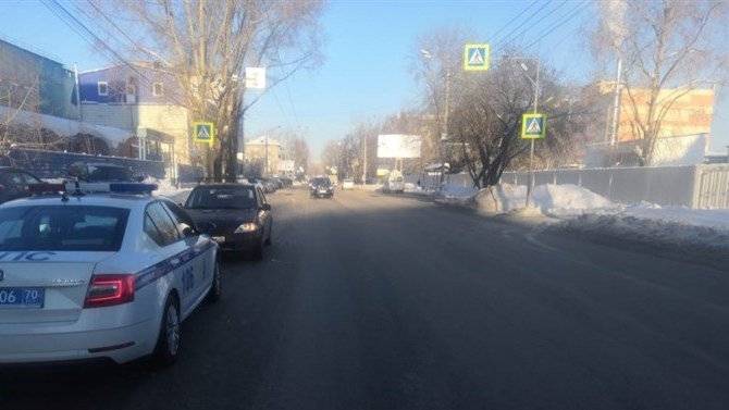 В Томске иномарка сбила 8-летнего ребенка на переходе
