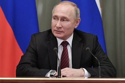 Путин запретил тянуть время при реализации его послания