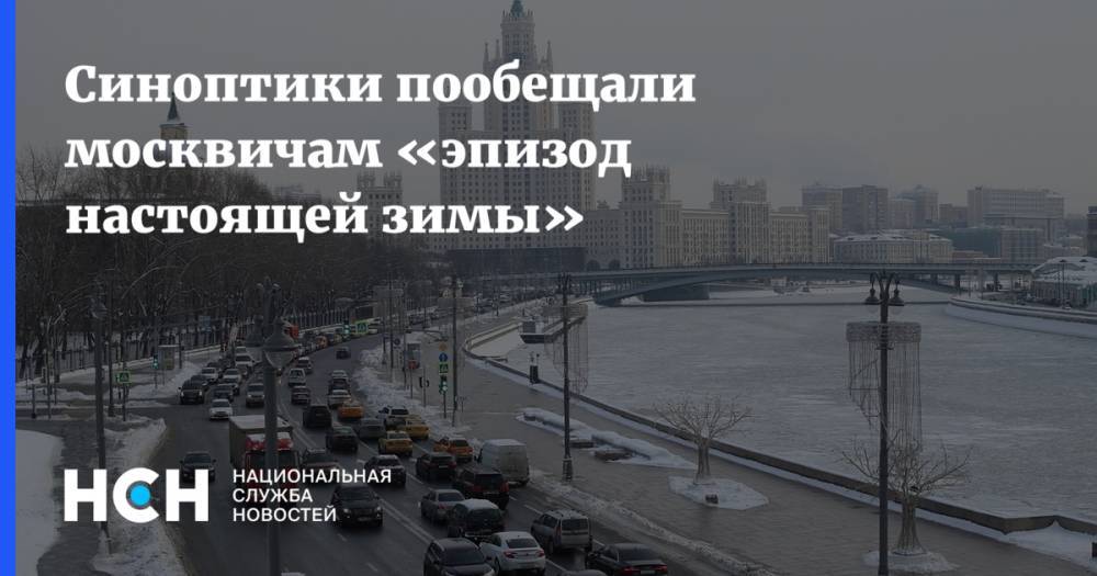 Синоптики пообещали москвичам «эпизод настоящей зимы»