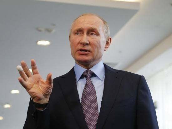 Путин рассказал басню про корыто