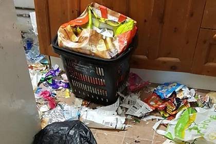 Жильцы завалили съемный дом мусором и сбежали