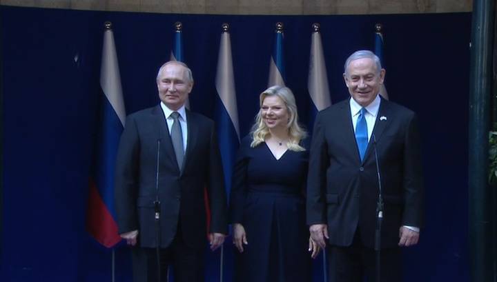 Владимир Путин прибыл в Израиль