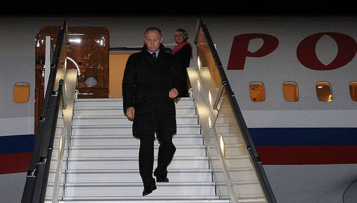 Путин прибыл в Вифлеем на встречу с лидером Палестины