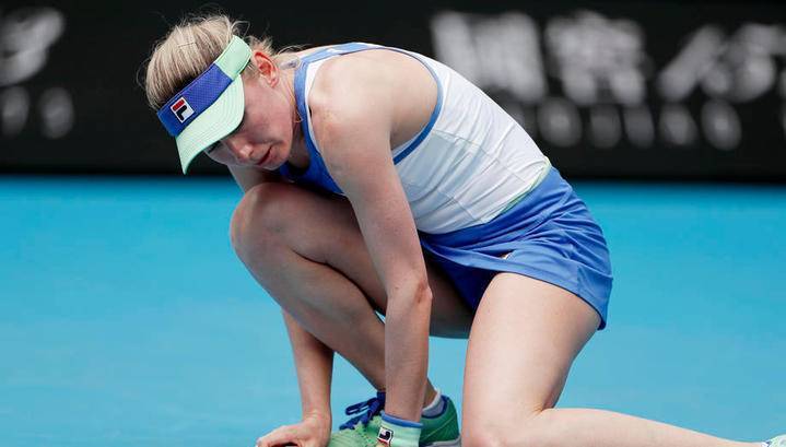 Александрова за час проиграла Квитовой в третьем круге Australian Open
