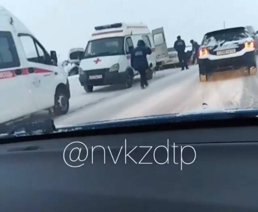 Три человека серьёзно пострадали в ДТП на кузбасской трассе