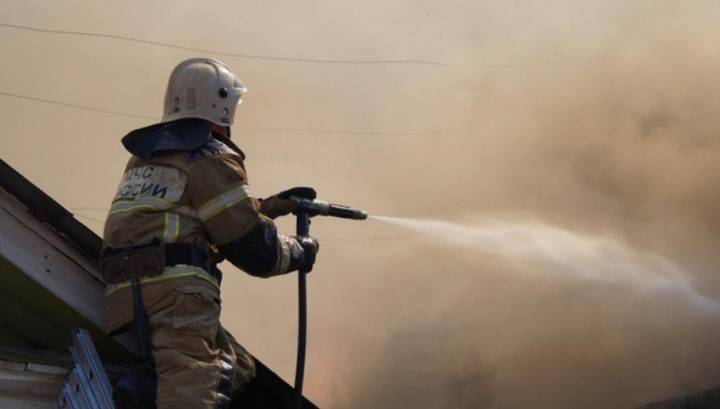 Пожар в подмосковном Быкове: открытое горение ликвидировано