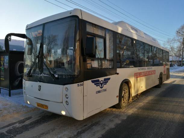 По улицам Сыктывкара разъезжает «трезвый» автобус