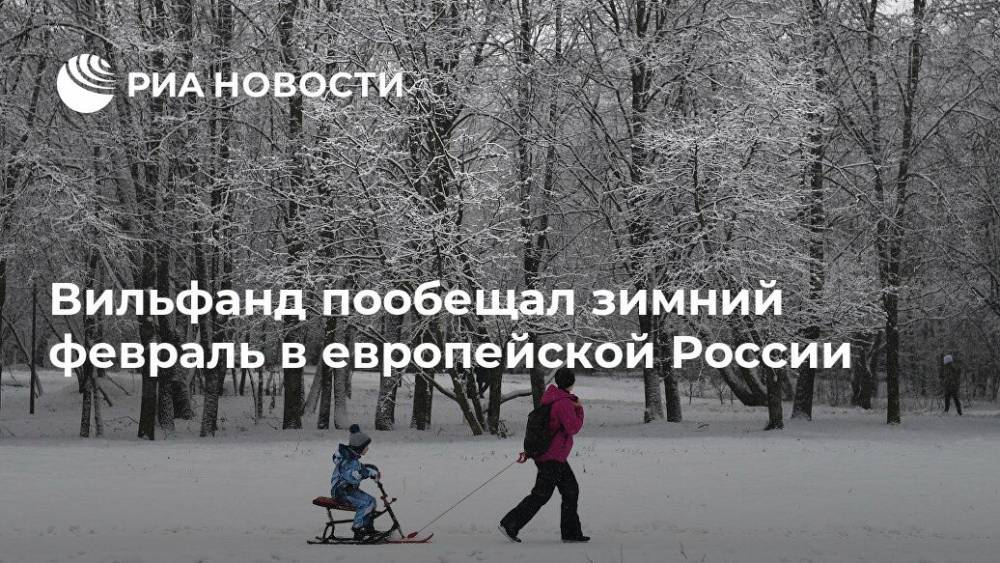 Вильфанд пообещал зимний февраль в европейской России