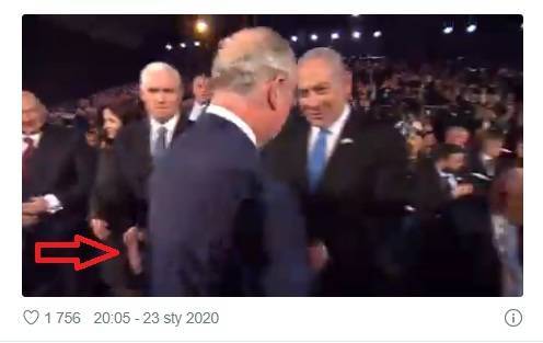 Принц Чарльз не пожал руку вице-президенту США, «тепло приветствуя Путина»