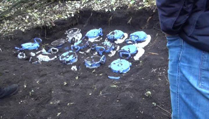 ФСБ нашла в Крыму тайник со взрывчаткой, оборудованный по заданию украинских спецслужб