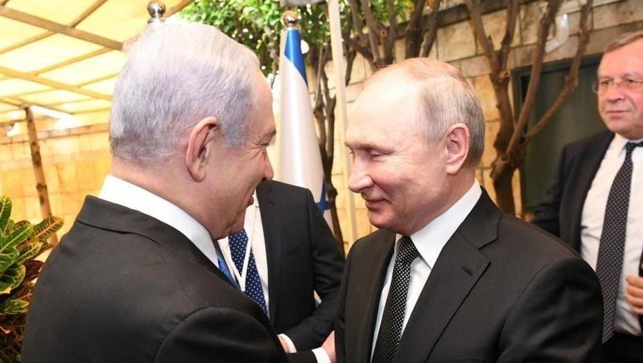 Нетаньяху по-русски поблагодарил Путина за визит в Израиль