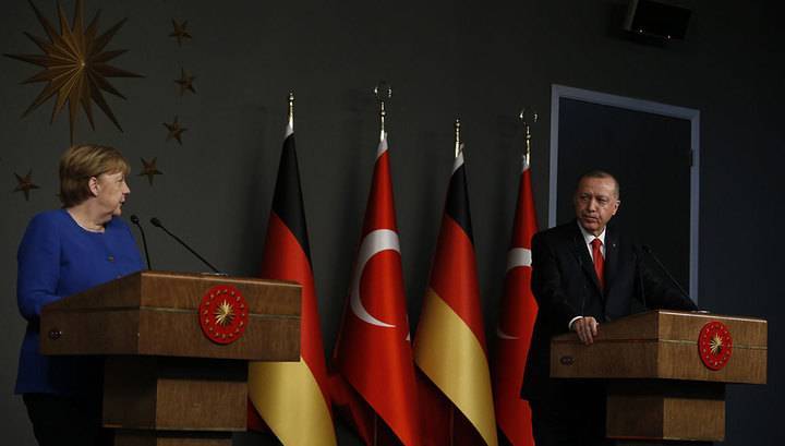 Меркель и Эрдоган сделали заявления по Ливии и Сирии